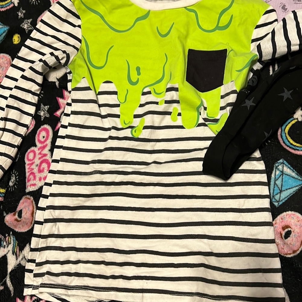 Girls bundle of Halloween long sleeve shirts size 7/8